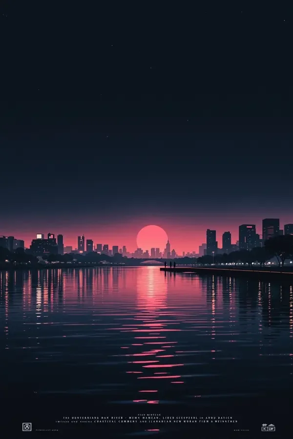 汉江恋歌 电影海报